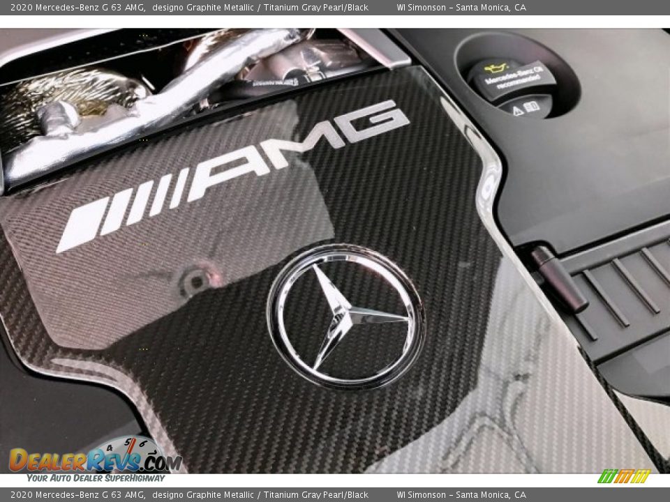 2020 Mercedes-Benz G 63 AMG designo Graphite Metallic / Titanium Gray Pearl/Black Photo #31