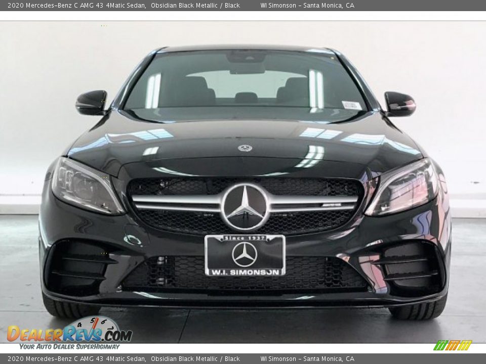 2020 Mercedes-Benz C AMG 43 4Matic Sedan Obsidian Black Metallic / Black Photo #2
