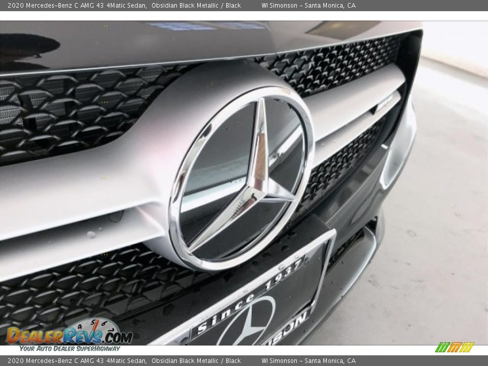 2020 Mercedes-Benz C AMG 43 4Matic Sedan Obsidian Black Metallic / Black Photo #33