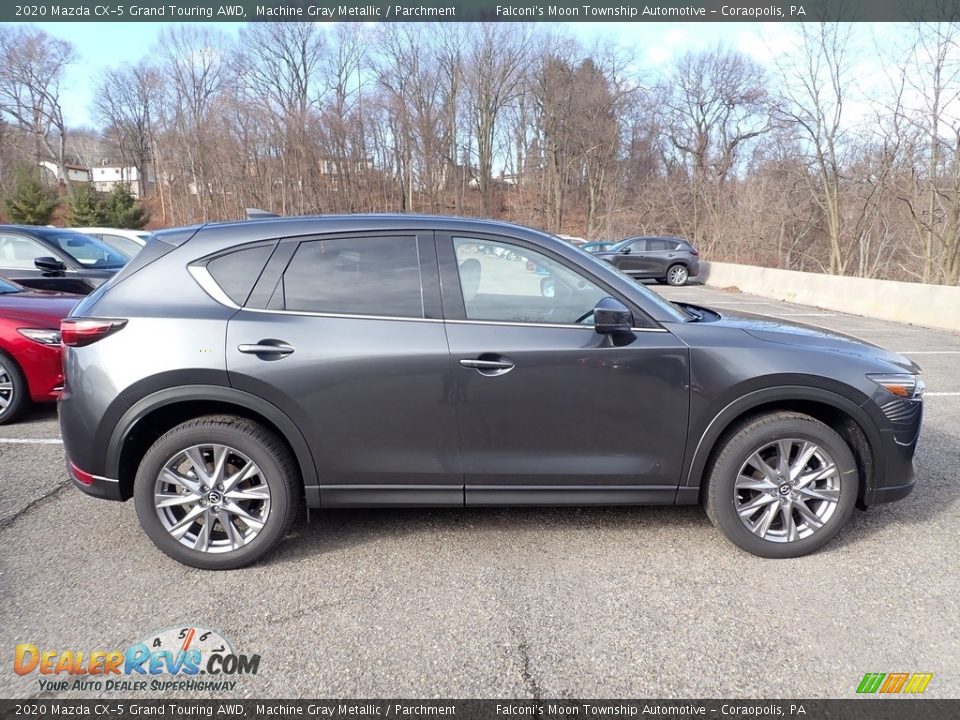 2020 Mazda CX-5 Grand Touring AWD Machine Gray Metallic / Parchment Photo #1