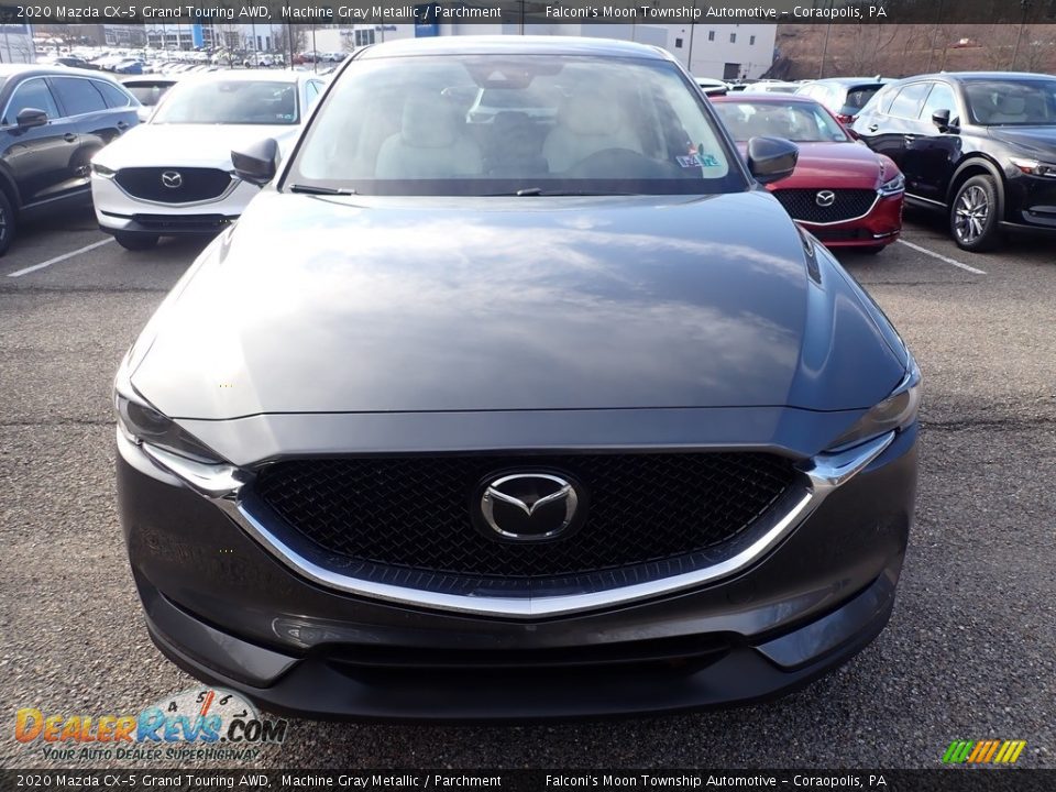 2020 Mazda CX-5 Grand Touring AWD Machine Gray Metallic / Parchment Photo #4