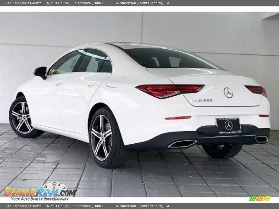 2020 Mercedes-Benz CLA 250 Coupe Polar White / Black Photo #2