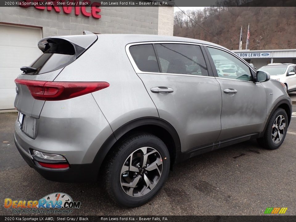2020 Kia Sportage LX AWD Steel Gray / Black Photo #2