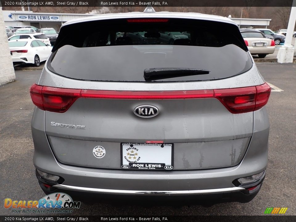 2020 Kia Sportage LX AWD Steel Gray / Black Photo #3