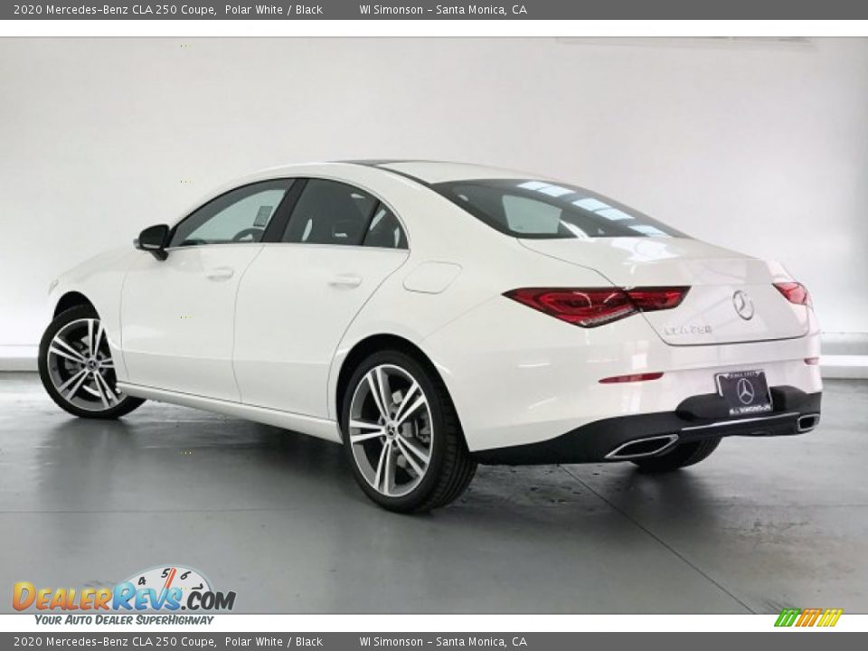 2020 Mercedes-Benz CLA 250 Coupe Polar White / Black Photo #2