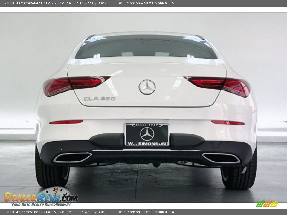 2020 Mercedes-Benz CLA 250 Coupe Polar White / Black Photo #3