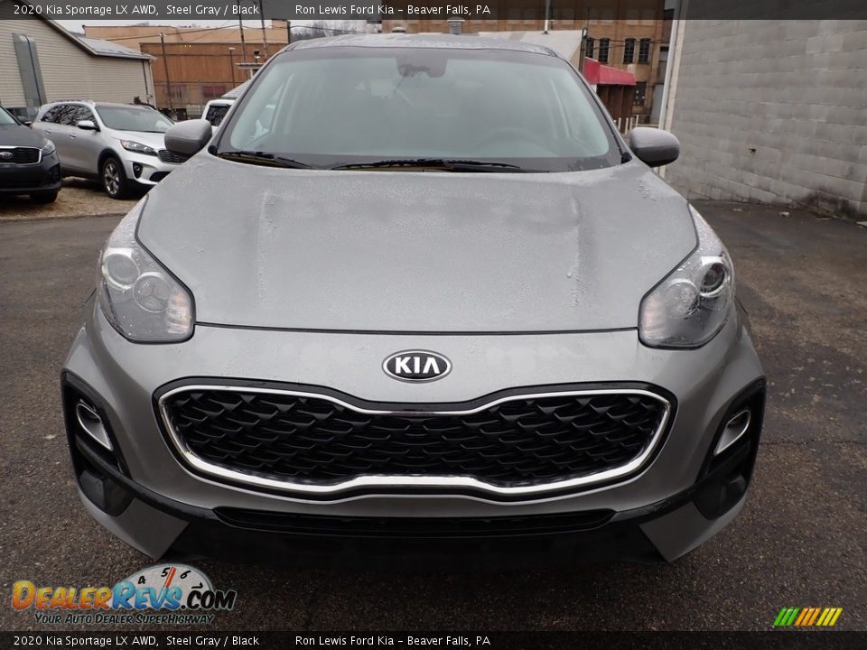 2020 Kia Sportage LX AWD Steel Gray / Black Photo #8