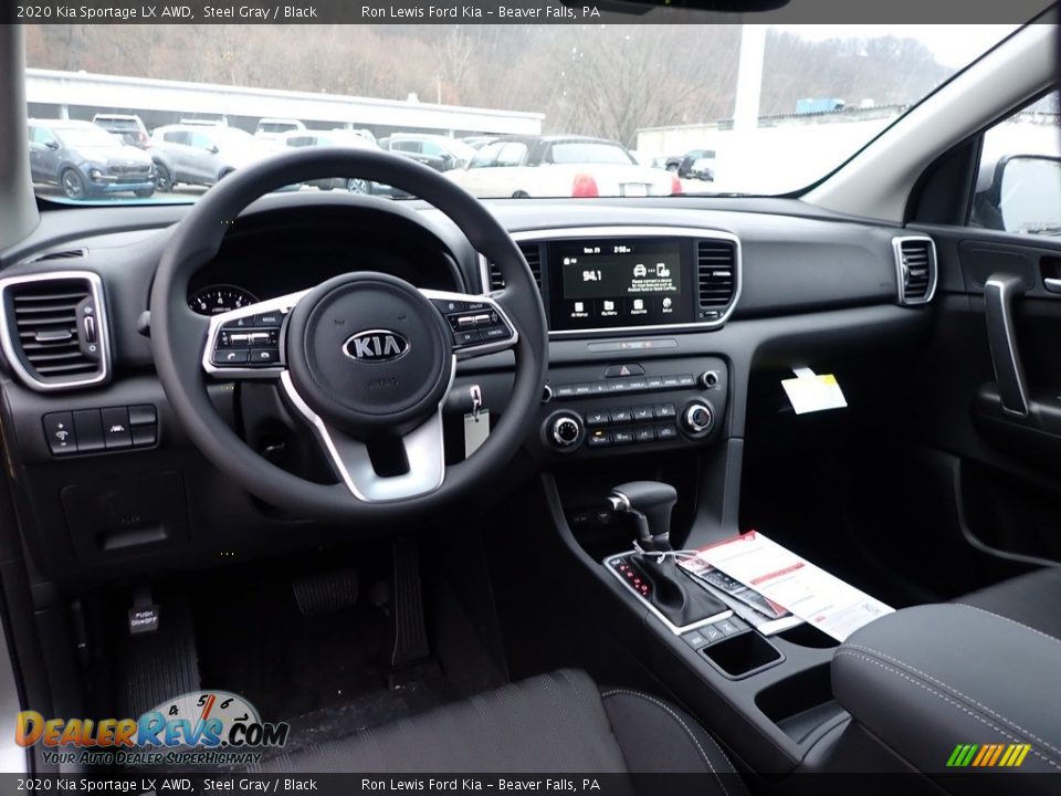 Front Seat of 2020 Kia Sportage LX AWD Photo #14