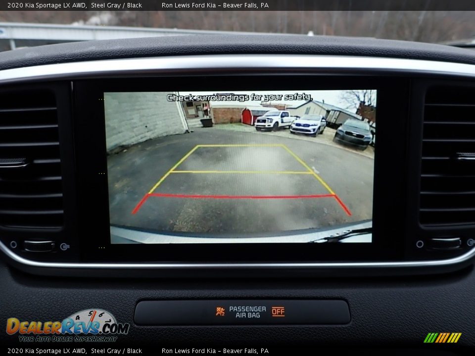 2020 Kia Sportage LX AWD Steel Gray / Black Photo #17