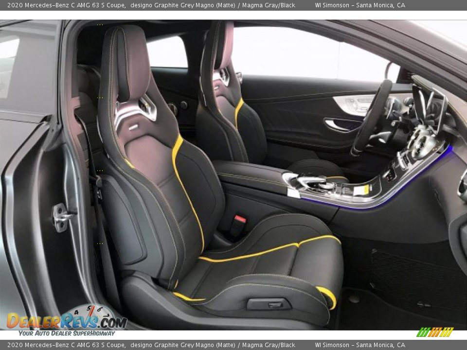 Front Seat of 2020 Mercedes-Benz C AMG 63 S Coupe Photo #6