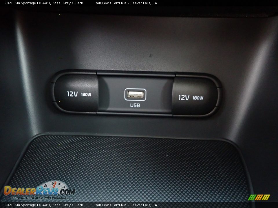 2020 Kia Sportage LX AWD Steel Gray / Black Photo #19