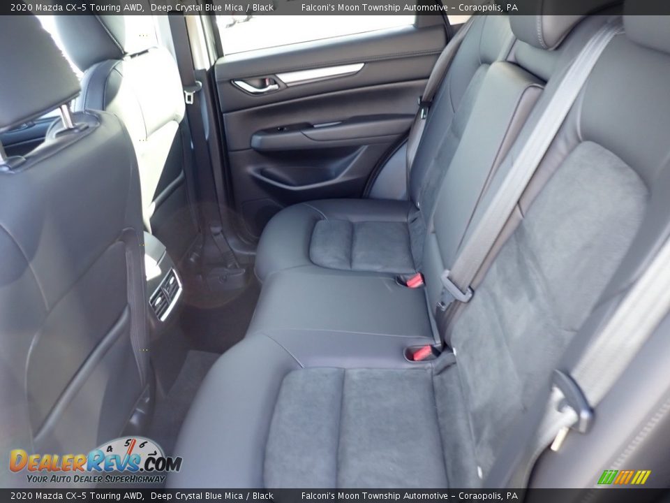 2020 Mazda CX-5 Touring AWD Deep Crystal Blue Mica / Black Photo #8