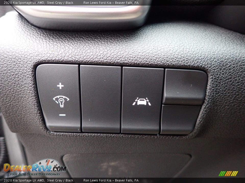 2020 Kia Sportage LX AWD Steel Gray / Black Photo #20