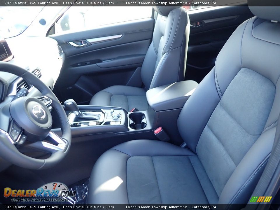2020 Mazda CX-5 Touring AWD Deep Crystal Blue Mica / Black Photo #10