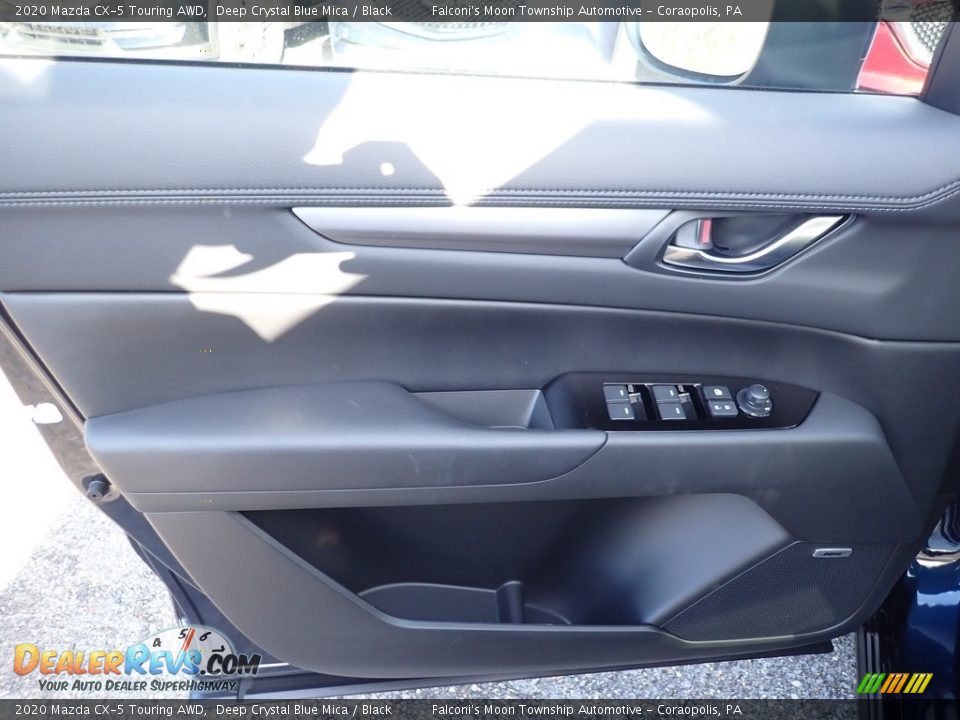 2020 Mazda CX-5 Touring AWD Deep Crystal Blue Mica / Black Photo #11