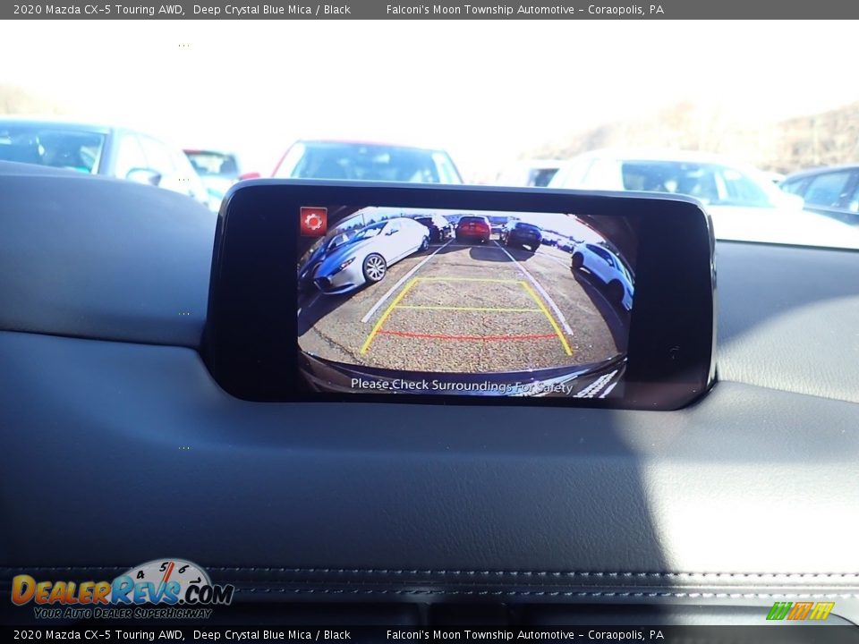 2020 Mazda CX-5 Touring AWD Deep Crystal Blue Mica / Black Photo #15