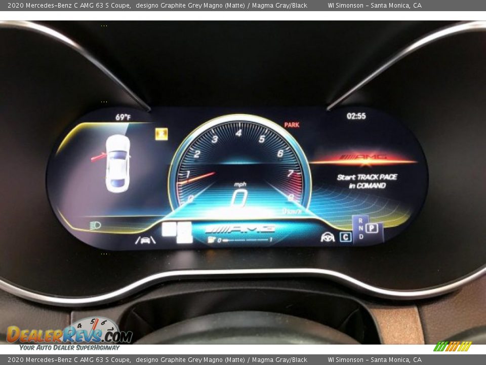 2020 Mercedes-Benz C AMG 63 S Coupe Gauges Photo #20