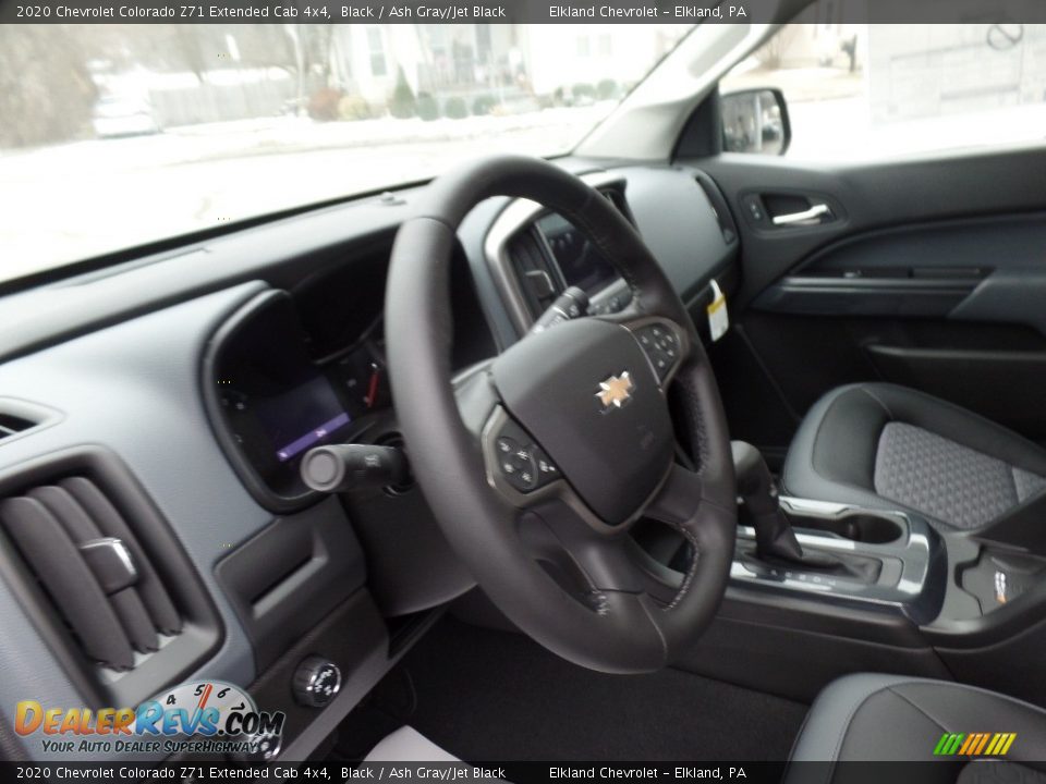 2020 Chevrolet Colorado Z71 Extended Cab 4x4 Black / Ash Gray/Jet Black Photo #18
