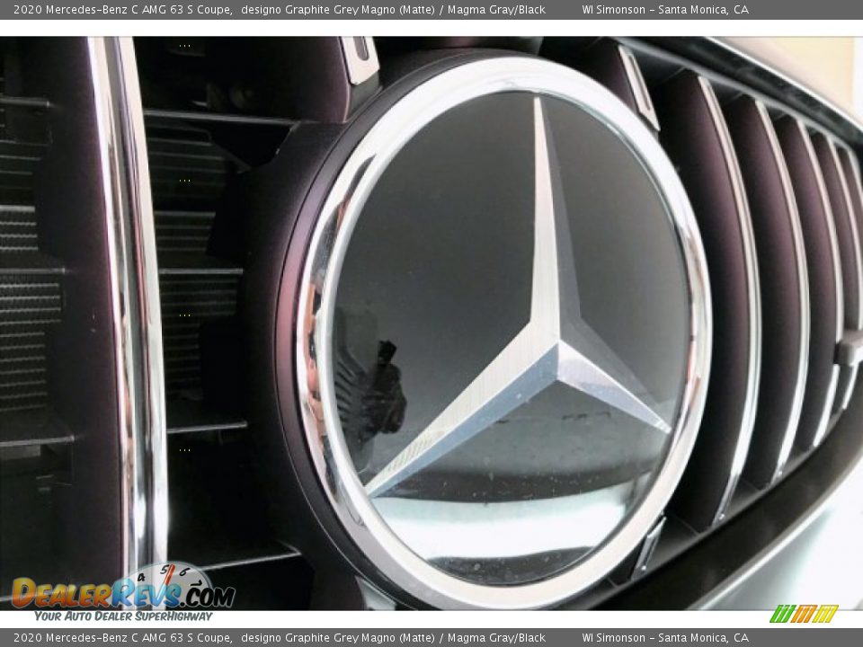 2020 Mercedes-Benz C AMG 63 S Coupe designo Graphite Grey Magno (Matte) / Magma Gray/Black Photo #33