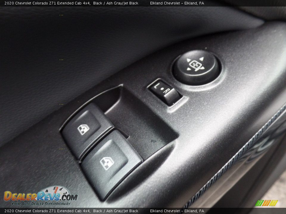 2020 Chevrolet Colorado Z71 Extended Cab 4x4 Black / Ash Gray/Jet Black Photo #19