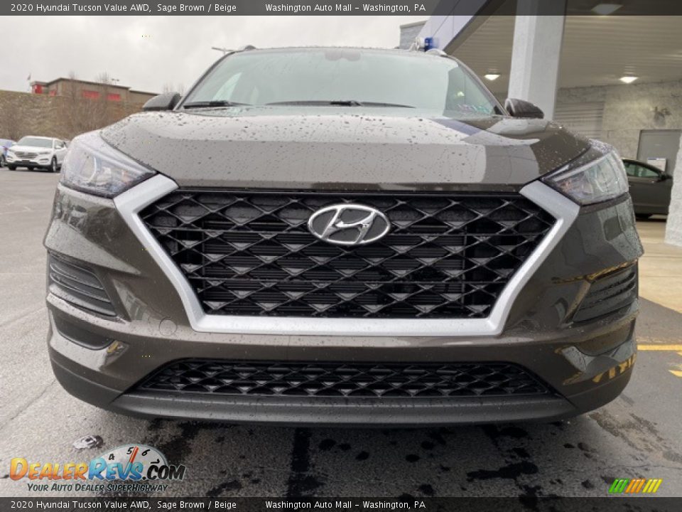 2020 Hyundai Tucson Value AWD Sage Brown / Beige Photo #8