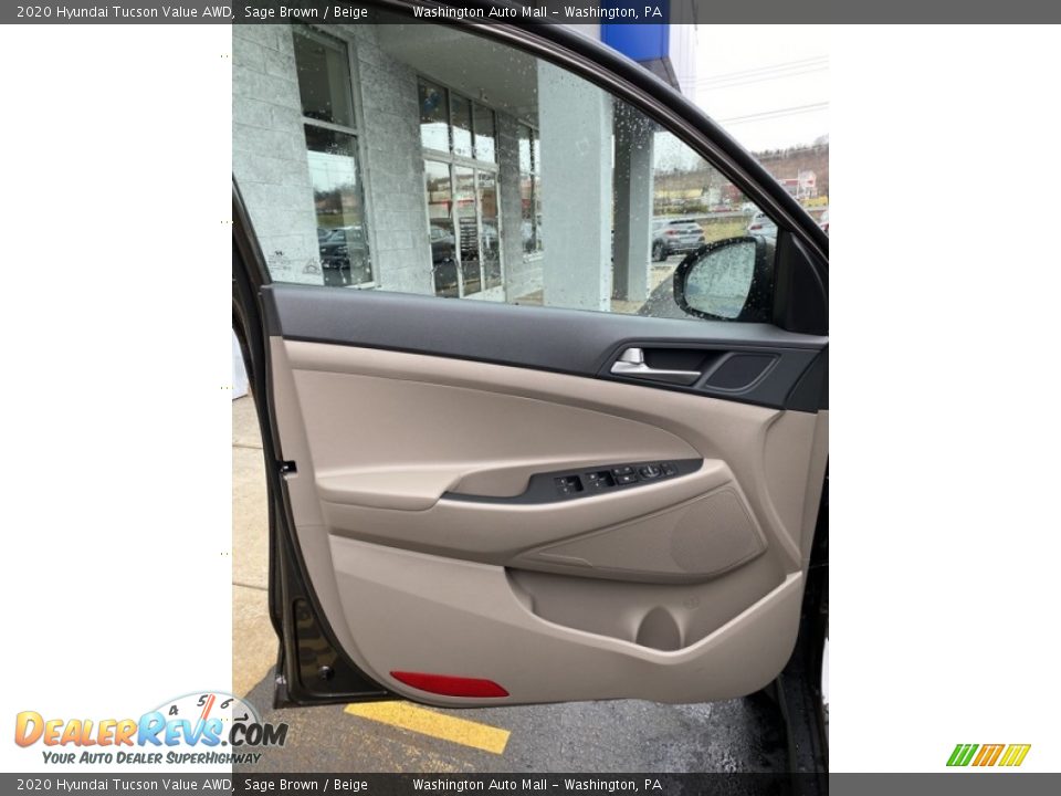 Door Panel of 2020 Hyundai Tucson Value AWD Photo #11
