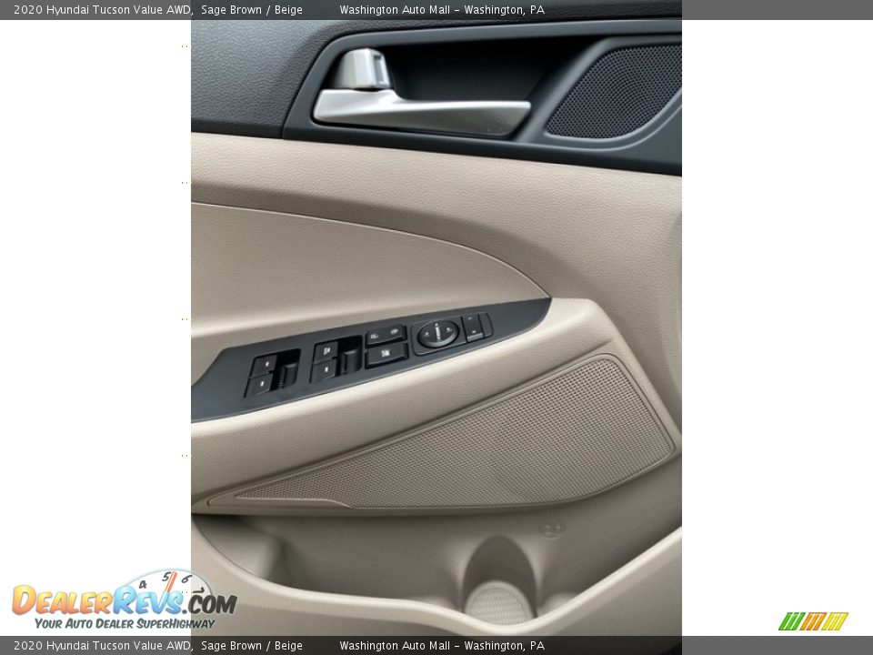 2020 Hyundai Tucson Value AWD Sage Brown / Beige Photo #12