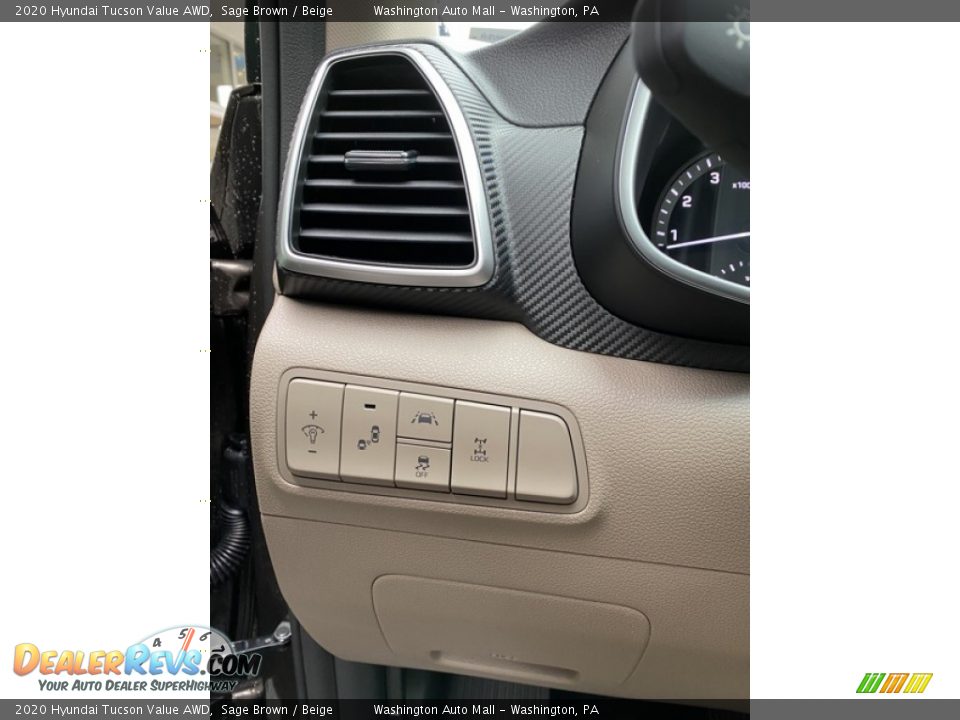 Controls of 2020 Hyundai Tucson Value AWD Photo #13