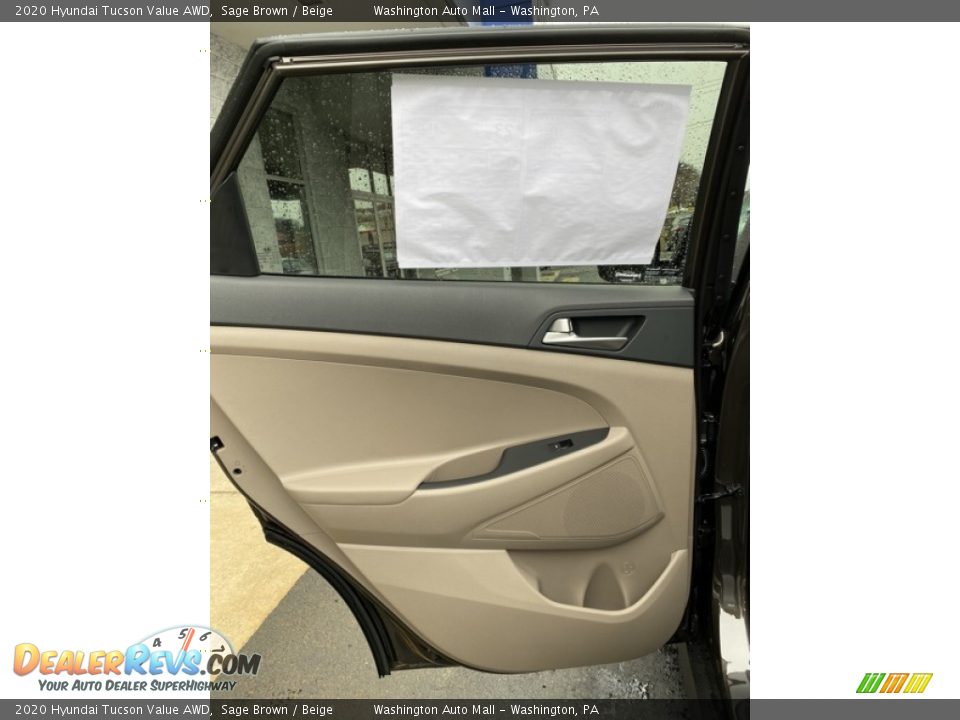 2020 Hyundai Tucson Value AWD Sage Brown / Beige Photo #17