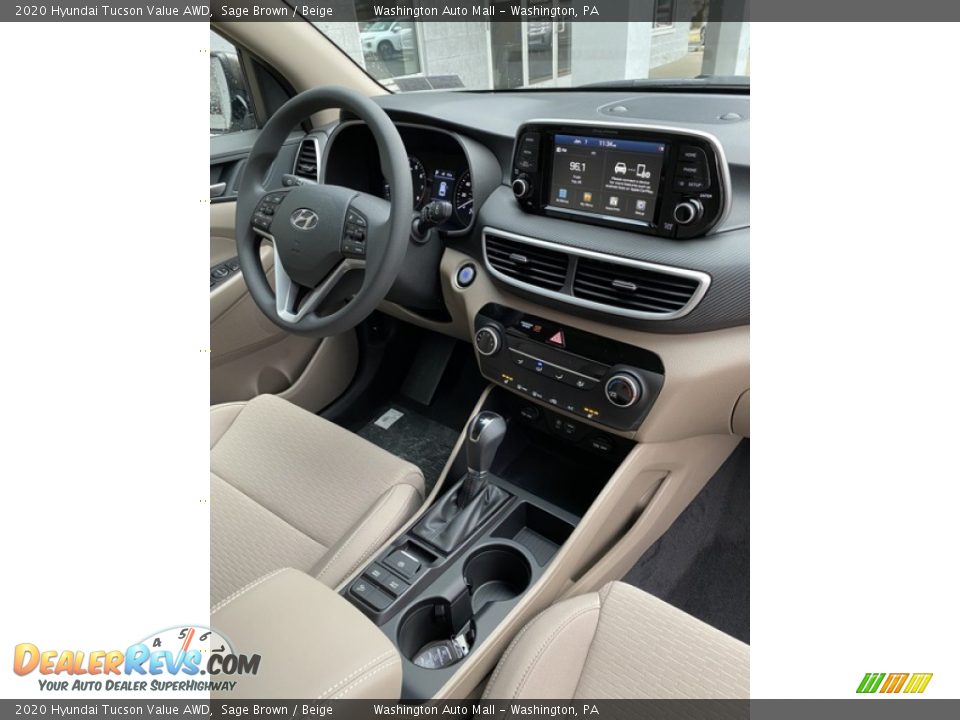 2020 Hyundai Tucson Value AWD Sage Brown / Beige Photo #26