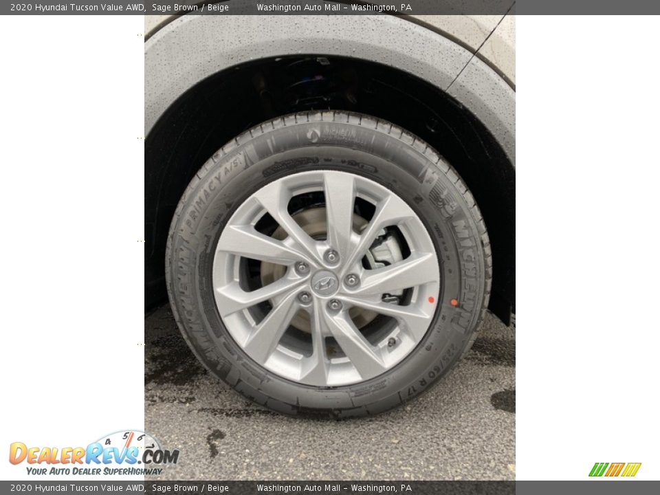 2020 Hyundai Tucson Value AWD Sage Brown / Beige Photo #27