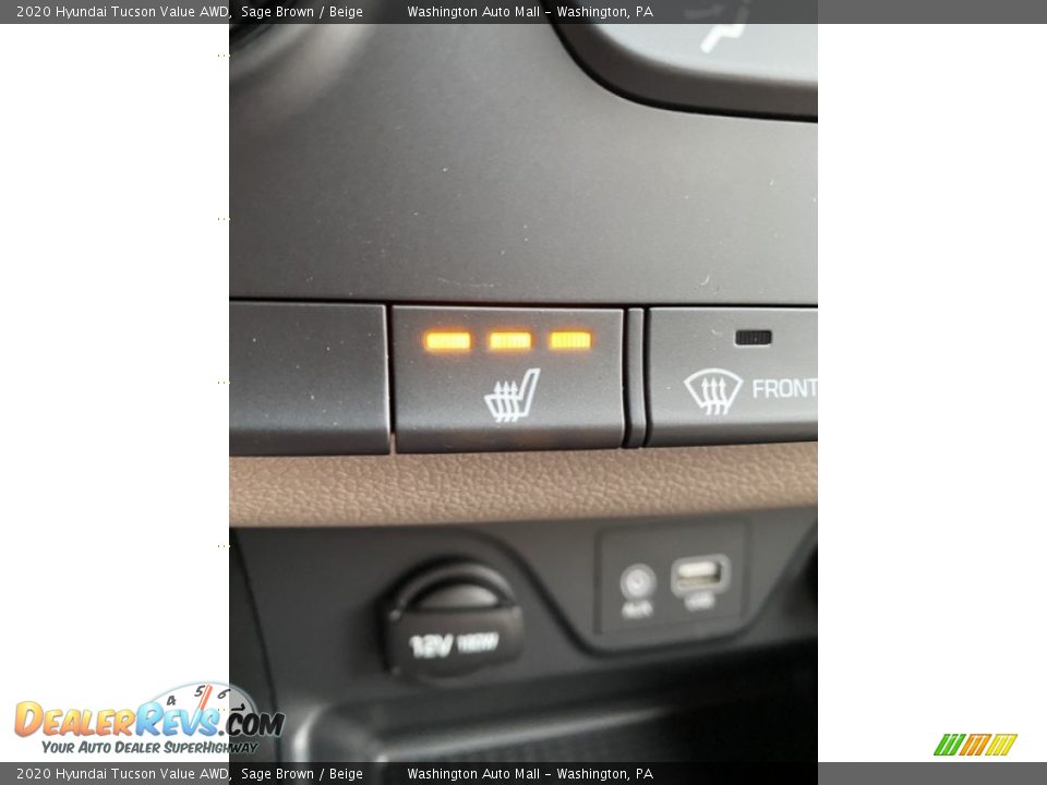 2020 Hyundai Tucson Value AWD Sage Brown / Beige Photo #35