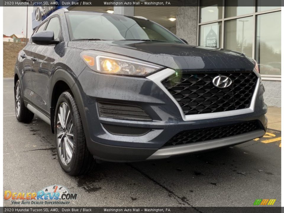 2020 Hyundai Tucson SEL AWD Dusk Blue / Black Photo #1