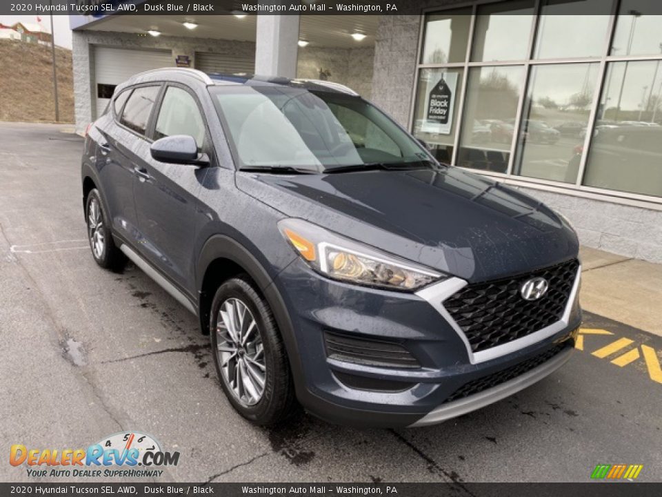 2020 Hyundai Tucson SEL AWD Dusk Blue / Black Photo #2