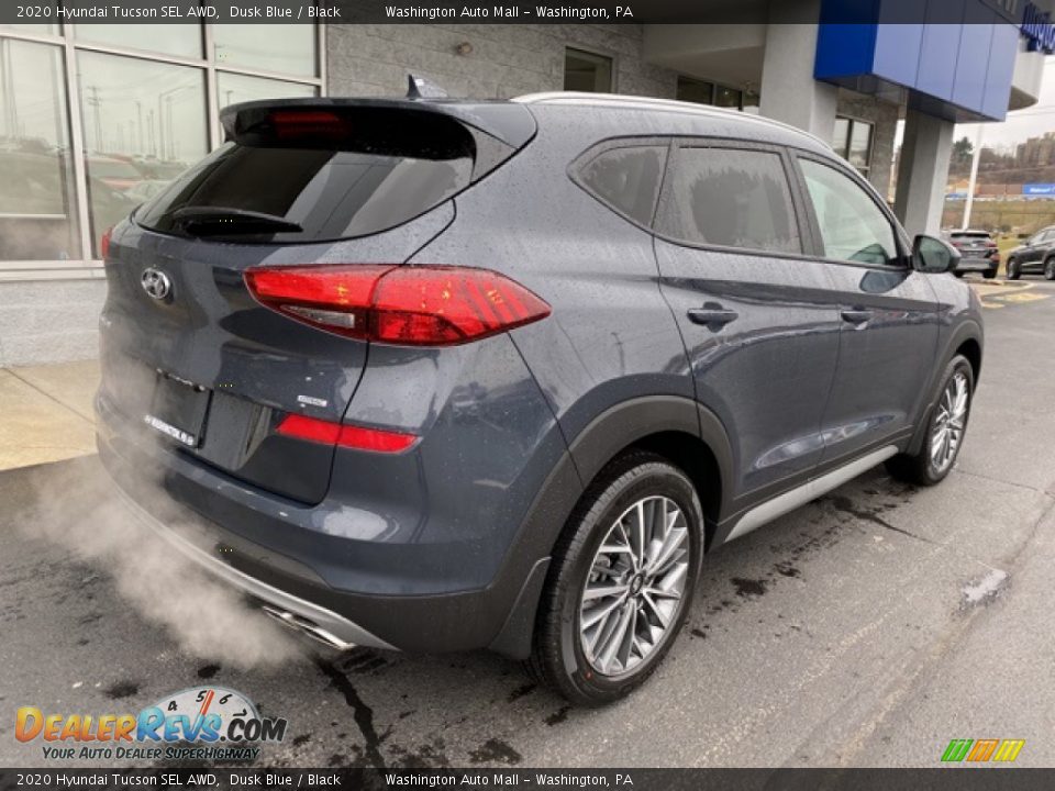 2020 Hyundai Tucson SEL AWD Dusk Blue / Black Photo #4