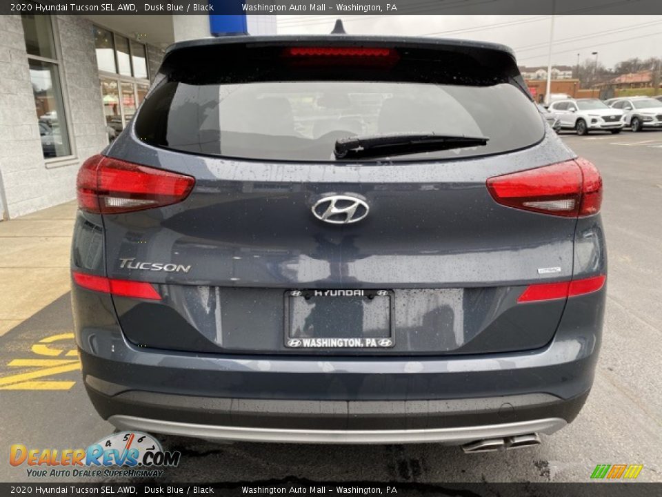 2020 Hyundai Tucson SEL AWD Dusk Blue / Black Photo #5