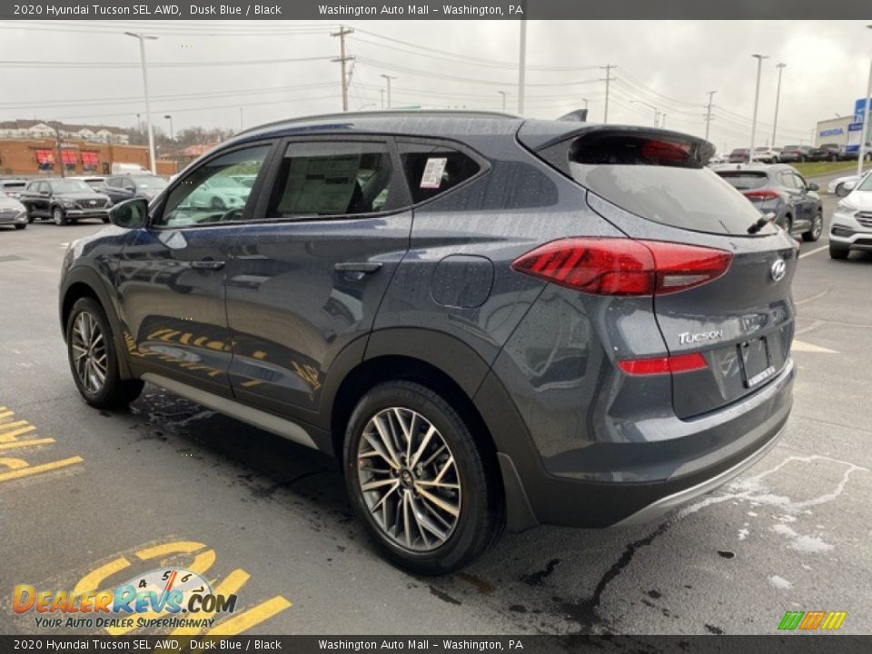 2020 Hyundai Tucson SEL AWD Dusk Blue / Black Photo #6