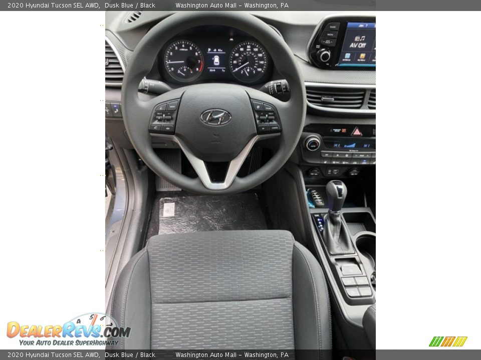 2020 Hyundai Tucson SEL AWD Dusk Blue / Black Photo #14