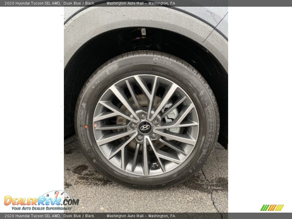 2020 Hyundai Tucson SEL AWD Dusk Blue / Black Photo #27
