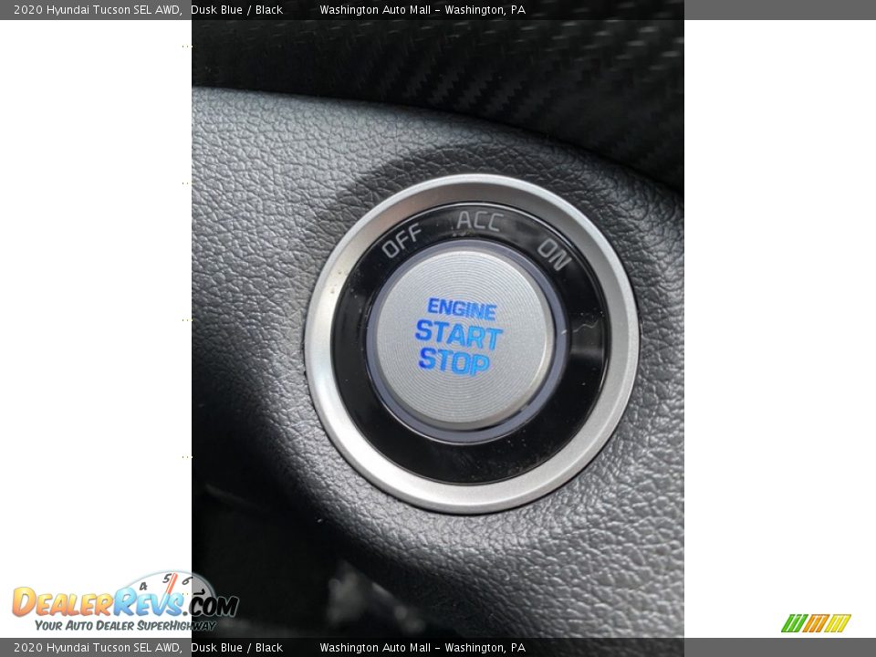 2020 Hyundai Tucson SEL AWD Dusk Blue / Black Photo #34