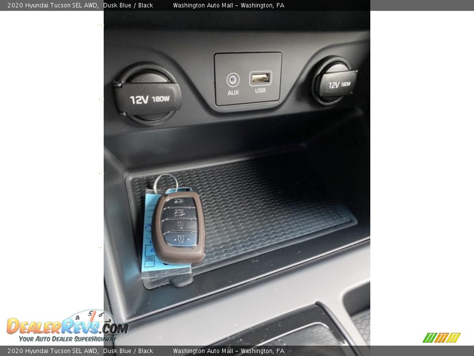 2020 Hyundai Tucson SEL AWD Dusk Blue / Black Photo #36