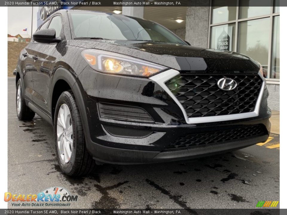 2020 Hyundai Tucson SE AWD Black Noir Pearl / Black Photo #1