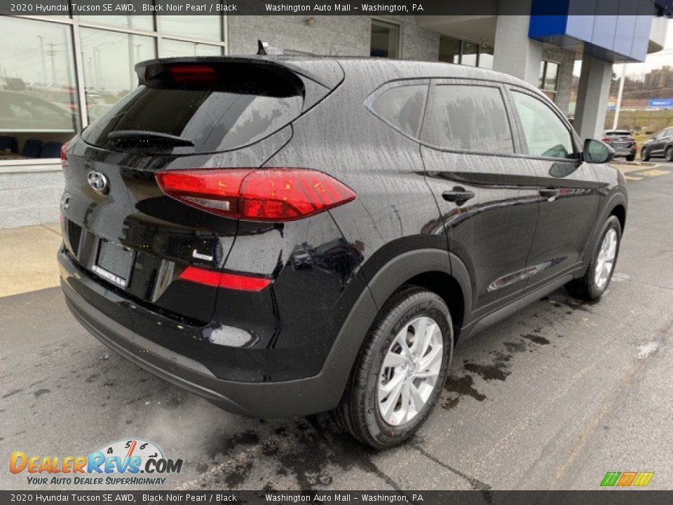 2020 Hyundai Tucson SE AWD Black Noir Pearl / Black Photo #4