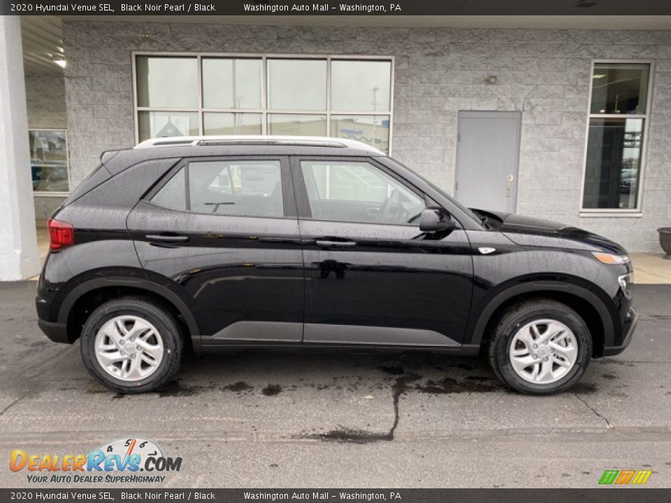 Black Noir Pearl 2020 Hyundai Venue SEL Photo #3