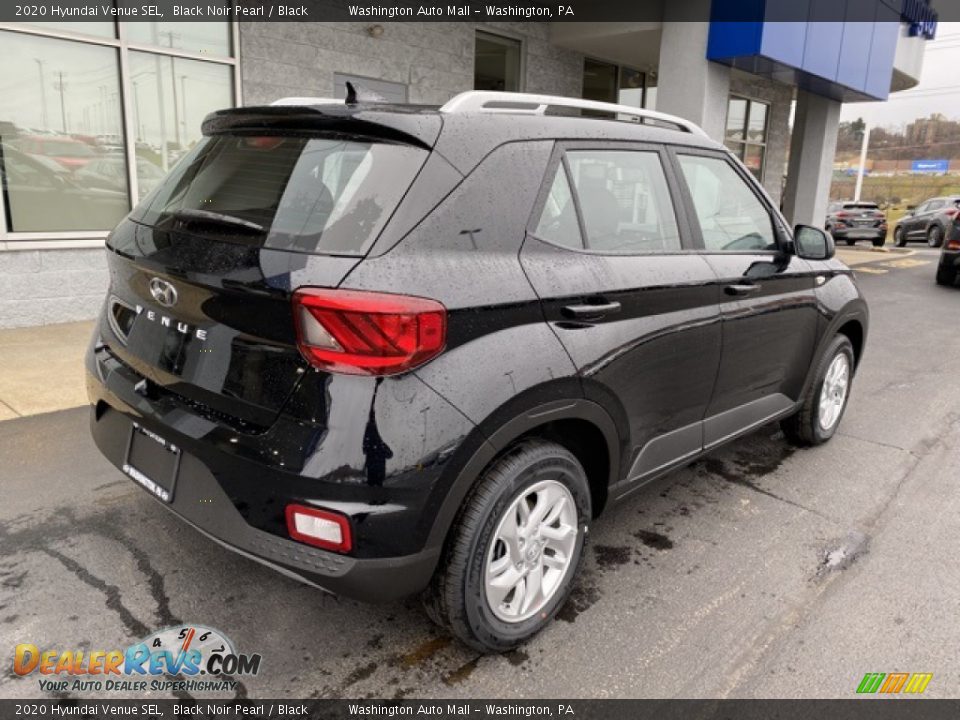 2020 Hyundai Venue SEL Black Noir Pearl / Black Photo #4