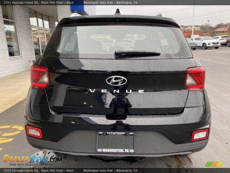 2020 Hyundai Venue SEL Black Noir Pearl / Black Photo #5