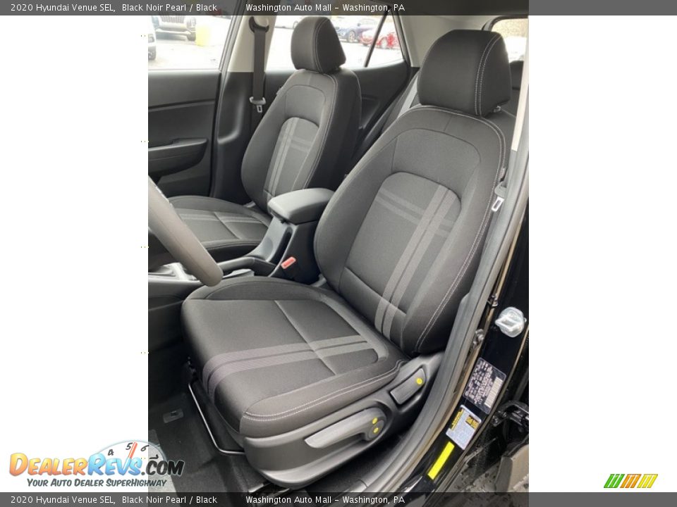 Black Interior - 2020 Hyundai Venue SEL Photo #15