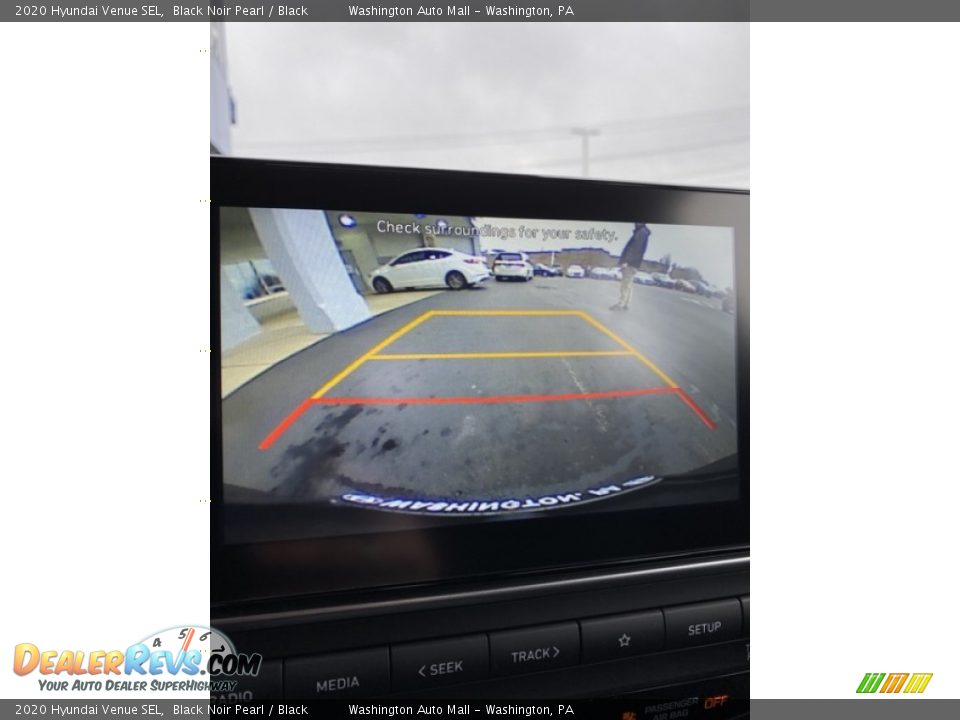 2020 Hyundai Venue SEL Black Noir Pearl / Black Photo #30