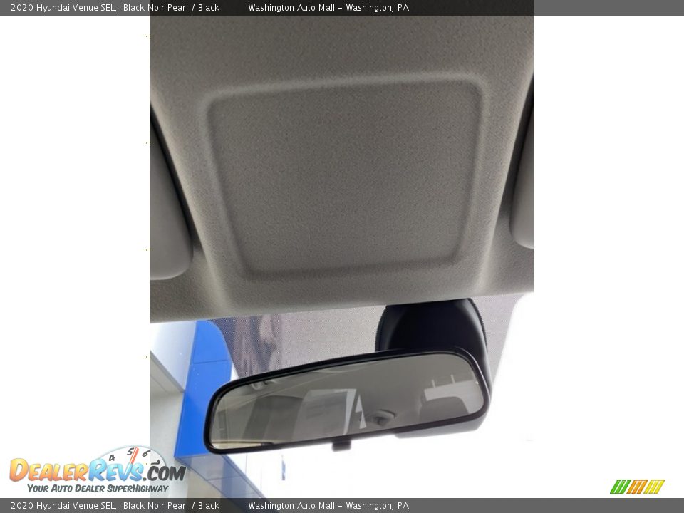 2020 Hyundai Venue SEL Black Noir Pearl / Black Photo #35