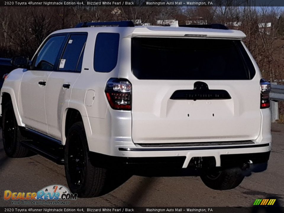 2020 Toyota 4Runner Nightshade Edition 4x4 Blizzard White Pearl / Black Photo #2
